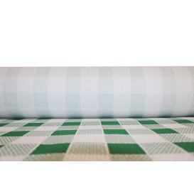 Toalha Papel Rolo Quadros Verdes 1x100m 40g (6 Uds)