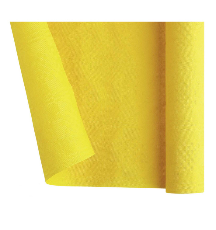 Toalha Papel Rolo Mesa Amarelo 1,2x7m (1 Ud) Toalha Papel Rolo Mesa Amarelo 1,2x7m (1 Ud)