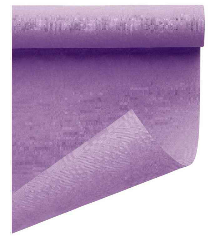 Toalha Papel Rolo Mesa Lilás 1,2x7m (1 Ud) Toalha Papel Rolo Mesa Lilás 1,2x7m (1 Ud)