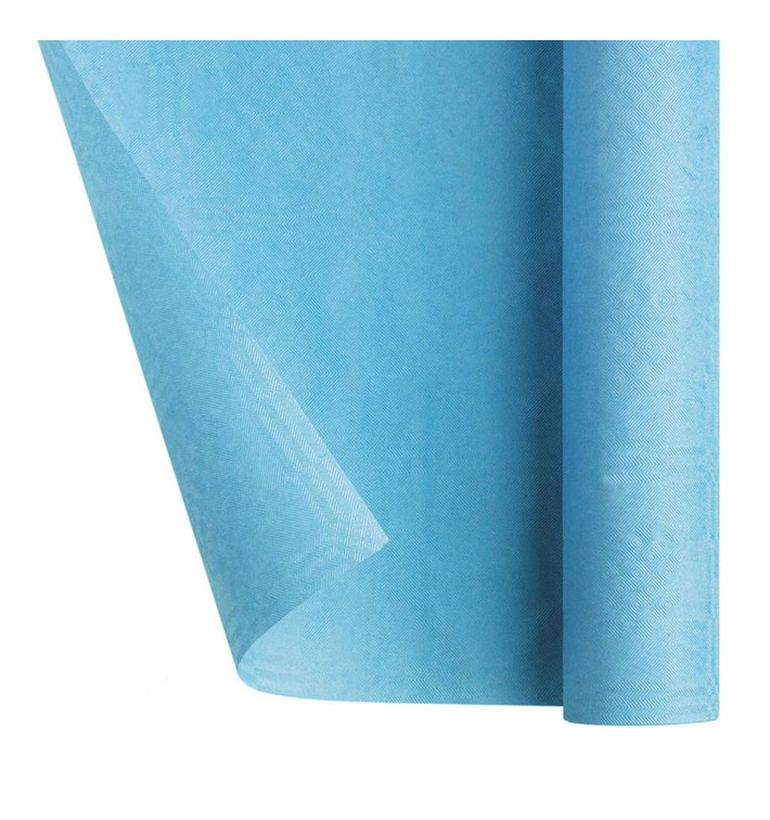Toalha Papel Rolo Mesa Azul Claro 1,2x7m (25 Uds) Toalha Papel Rolo Mesa Azul Claro 1,2x7m (25 Uds)