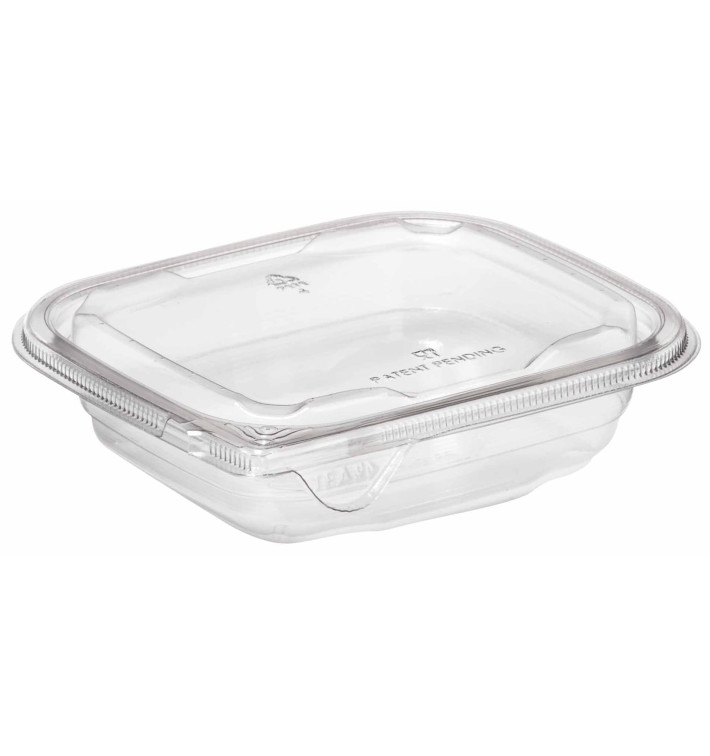 Tigela de Plastico Inviolável PET 250ml 140x120x30mm (84 Uds) Tigela de Plastico Inviolável PET 250ml 140x120x30mm (84 Uds)