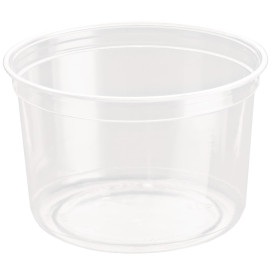 Embalagem Plastico rPET DeliGourmet 16oz/473ml  (50 Uds)