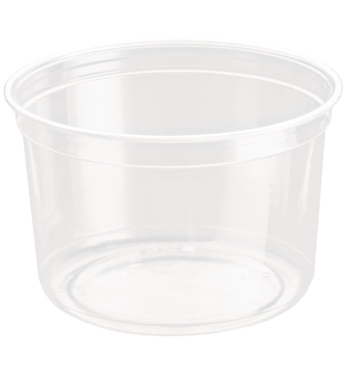 Embalagem Plastico rPET DeliGourmet 16oz/473ml (50 Uds) Embalagem Plastico rPET DeliGourmet 16oz/473ml (50 Uds)