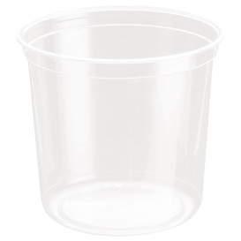 Embalagem Plastico rPET DeliGourmet 24oz/710ml  (50 Uds)