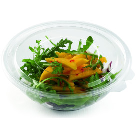 Tigela de Plastico PET 1150ml Ø180mm (60 Uds)