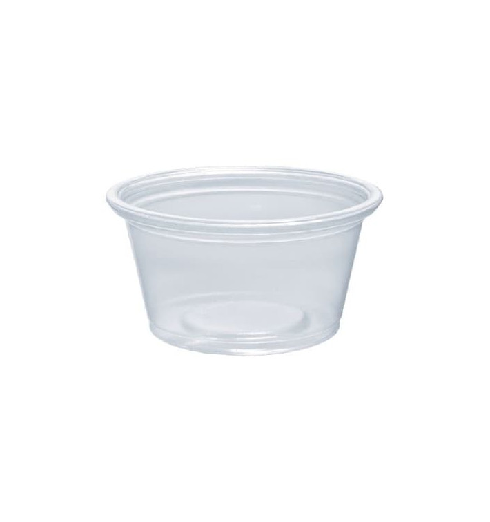 Copo para Molhos PP Trans. 25ml Ø4,8cm (2500 Uds) Copo para Molhos PP Trans. 25ml Ø4,8cm (2500 Uds)