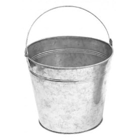 Mini Cuba de Metal Ø100x100mm (1 Ud)