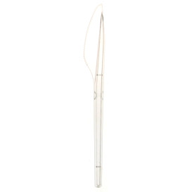 Faca de Plastico Grande PS Transparente 170mm (3000 Uds)