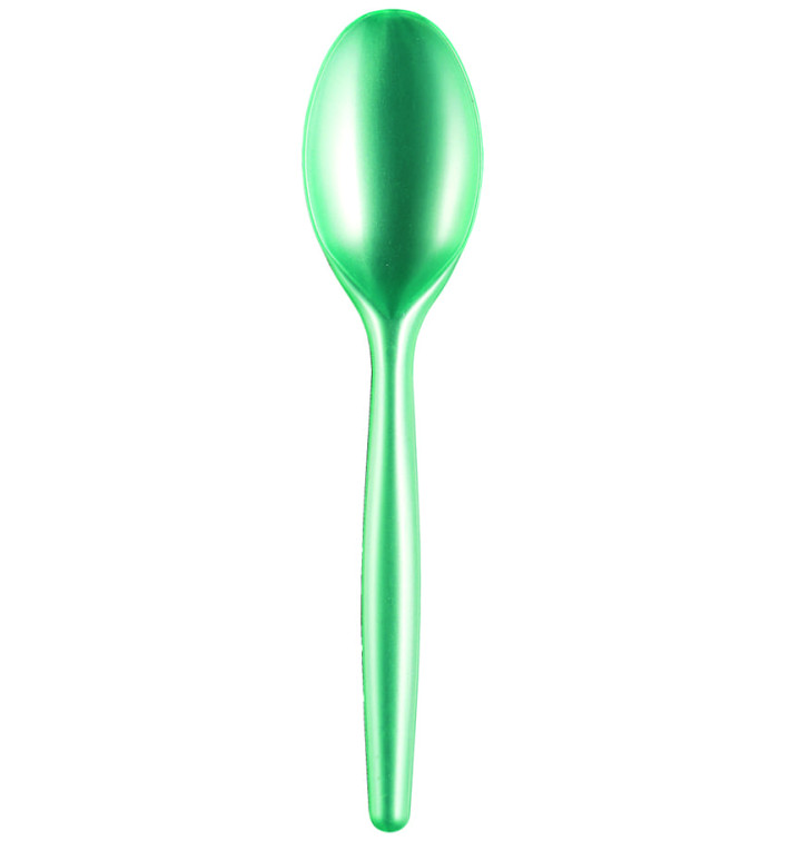 Colher de Plástico Easy PS Tiffany Perle 185mm (20 Uds) Colher de Plástico Easy PS Tiffany Perle 185mm (20 Uds)