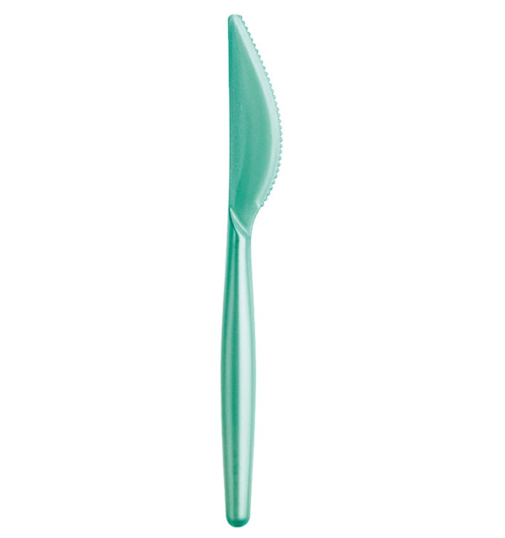 Faca de Plástico Easy PS Tiffany Perle 185mm (20 Uds) Faca de Plástico Easy PS Tiffany Perle 185mm (20 Uds)