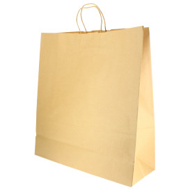 Saco Papel Kraft Asas 100g 46x16x49cm (50 Uds)