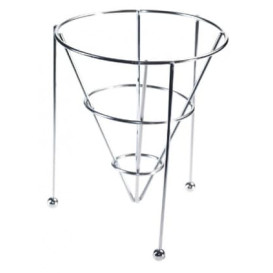 Cesta Apresentaçao de Aço Empilhável Ø127x152mm (1 Ud)