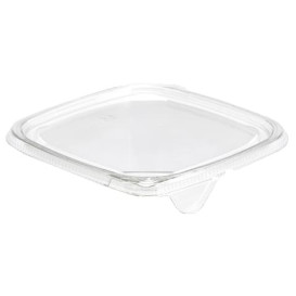 Tampa Plana de Plastico para Tigela PET 120x120mm (1000 Uds)