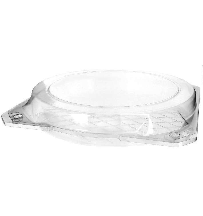 Embalagem Tampa Bisagra PET Pasteleria Ø27x5cm (25 Uds) Embalagem Tampa Bisagra PET Pasteleria Ø27x5cm (25 Uds)