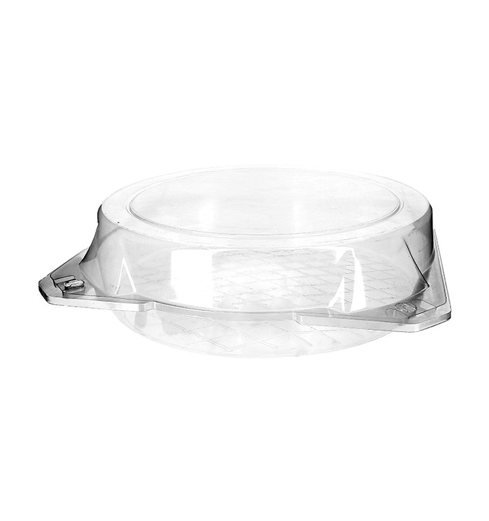 Embalagem Tampa Bisagra PET Pasteleria Ø27x8cm (100 Uds) Embalagem Tampa Bisagra PET Pasteleria Ø27x8cm (100 Uds)