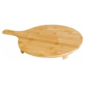 Bandeja Redonda com Asa Bambu Ø29x2,5cm (1 Ud)