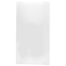 Saco de Papel Branco 14+7x24 cm (250 Unidades)