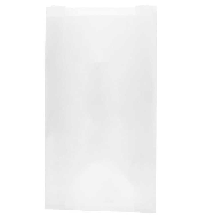 Saco de Papel Branco 14+7x24 cm (1000 Unidades) Saco de Papel Branco 14+7x24 cm (1000 Unidades)