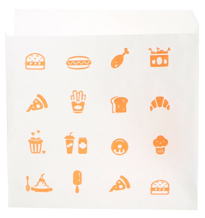 Saqueta Papel "Saky Food" Aberta 2L Kraft 15x15cm (3000 Uds) Saqueta Papel "Saky Food" Aberta 2L Kraft 15x15cm (3000 Uds)
