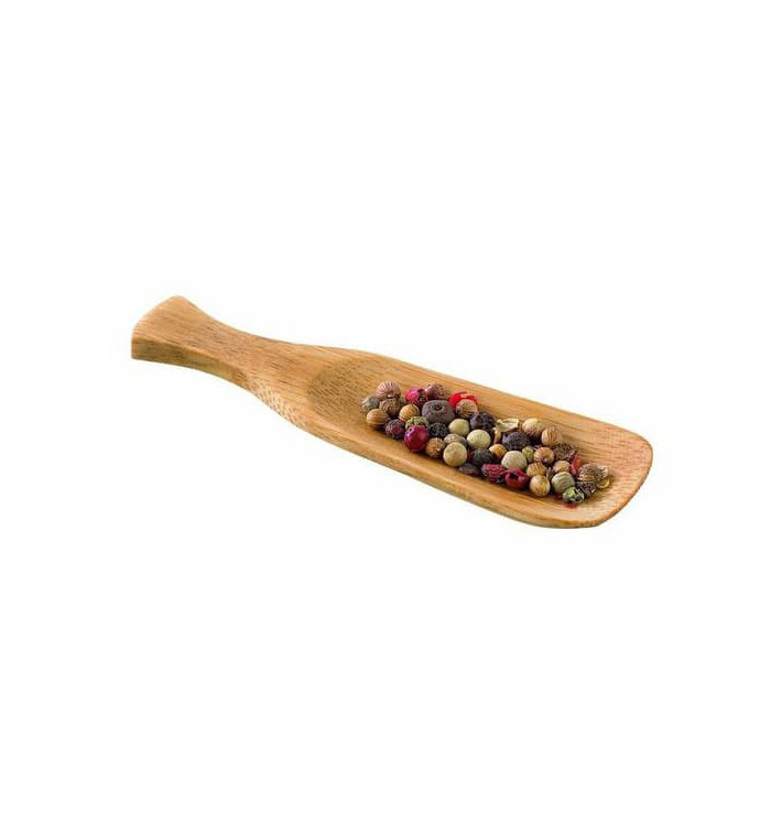 Colher Bambu Degustação Beisebol 10x3cm (24 Uds) Colher Bambu Degustação Beisebol 10x3cm (24 Uds)
