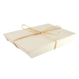 Tampa de Madeira 15,5x8,5cm (100 Uds)