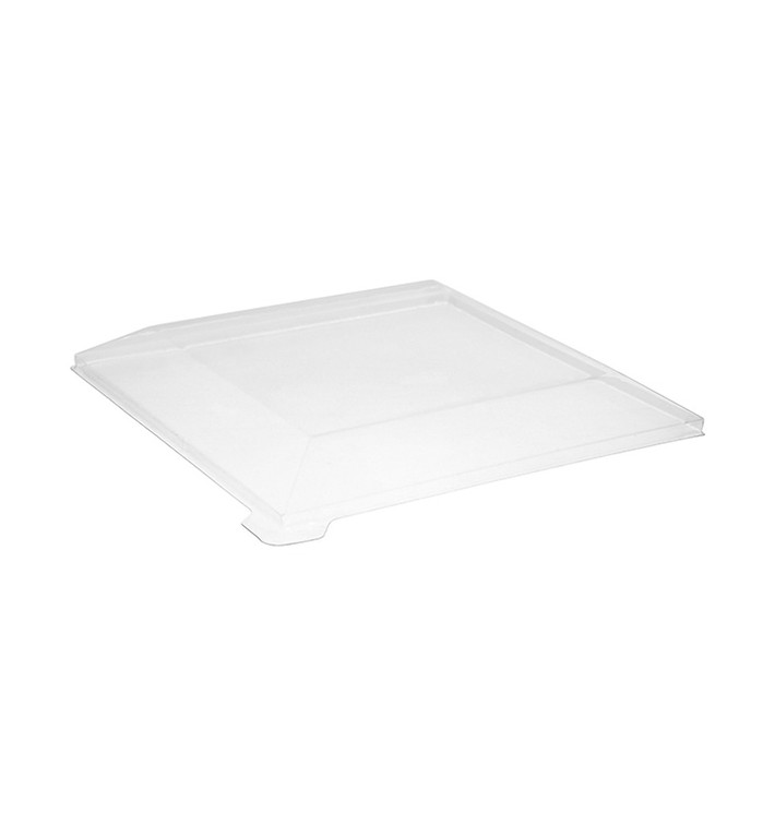 Tampa Plastico PET Transparente 17x17cm (100 Uds) Tampa Plastico PET Transparente 17x17cm (100 Uds)