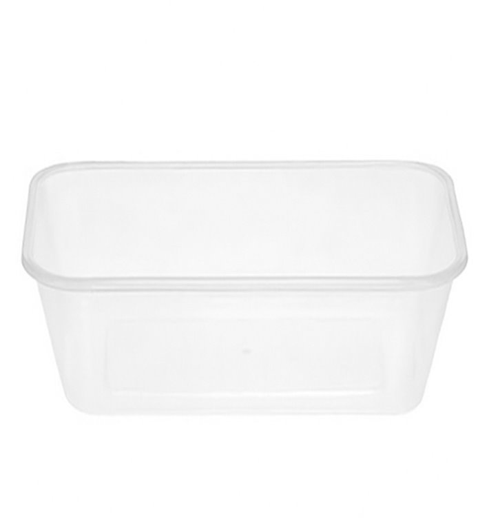 Embalagens Platico Rectangular Transp. 750ml (500 Uds) Embalagens Platico Rectangular Transp. 750ml (500 Uds)