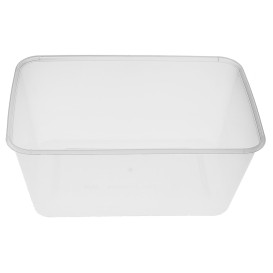 Embalagens Platico Rectangular Transp.1.000ml (50 Uds)