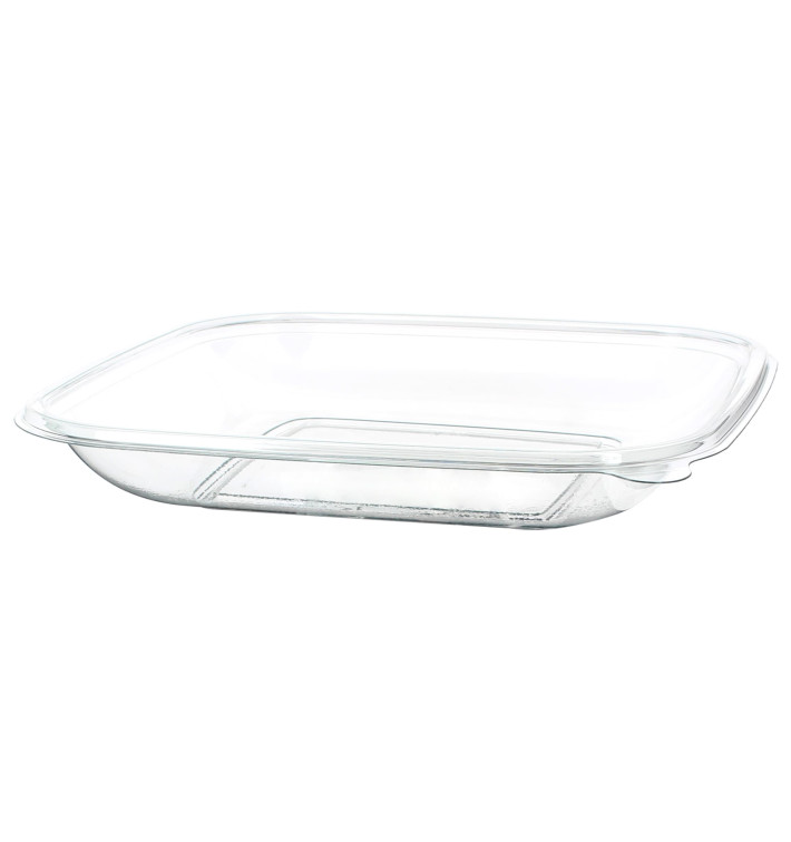 Tigela de Plastico PET 500ml 190x190x30mm (50 Uds) Tigela de Plastico PET 500ml 190x190x30mm (50 Uds)