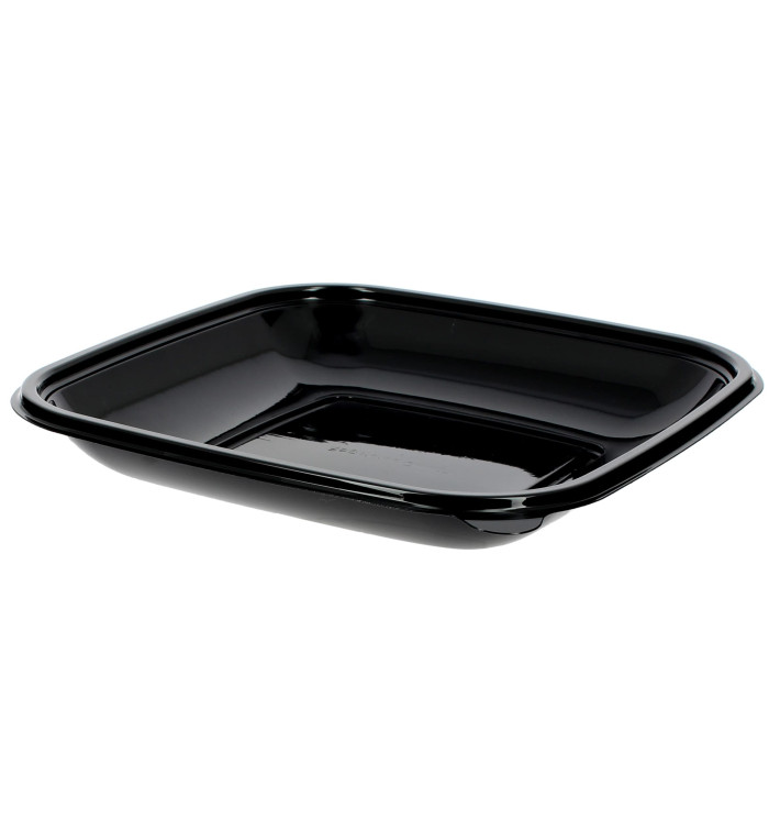 Tigela de Plastico PET 500ml 190x190x30mm (50 Uds) Tigela de Plastico PET 500ml 190x190x30mm (50 Uds)