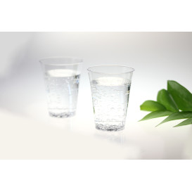 Copo Plastico PS Injetado Transparente 250ml (25 Uds)