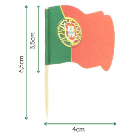 Pick Bandeira "Portugal" 65mm (14.400 Uds)
