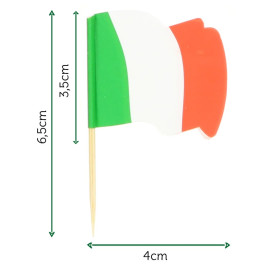 Pick Bandeira "Itália" 65mm (14.400 Uds)