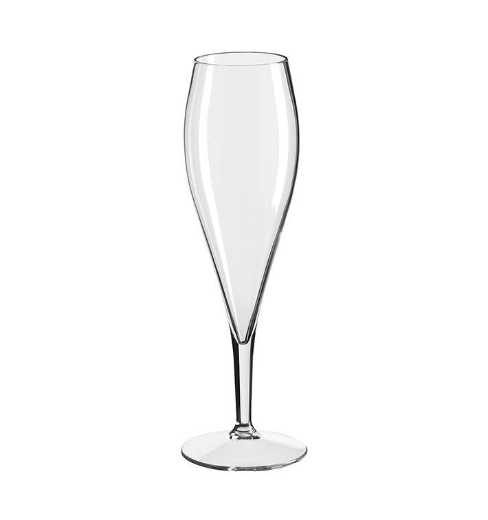 Copo Reutilizáveis Flute Champanhe Transparente TT 375ml (1 Ud) Copo Reutilizáveis Flute Champanhe Transparente TT 375ml (1 Ud)