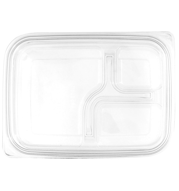 Tampa Plana de Plastico para Embalagem PET 22x16cm (75 Uds) Tampa Plana de Plastico para Embalagem PET 22x16cm (75 Uds)
