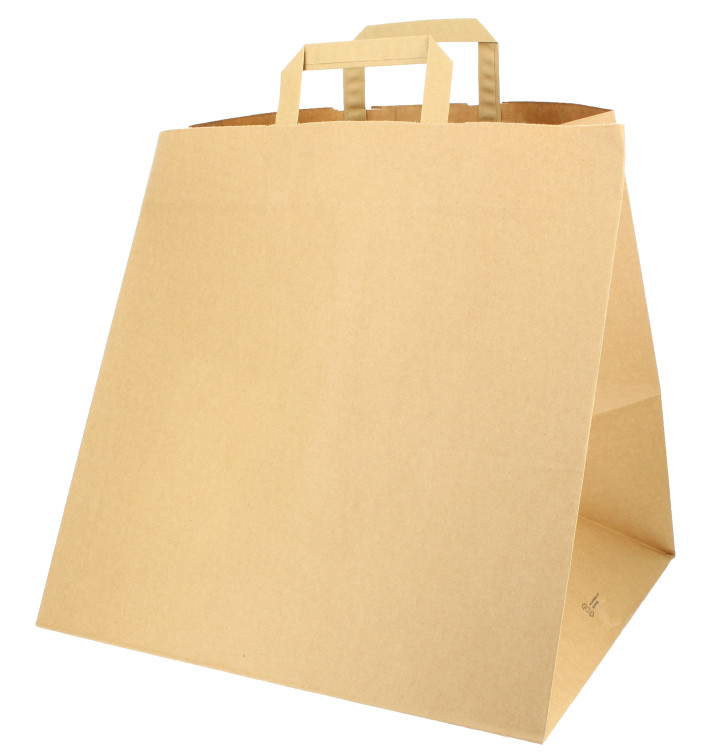 Saco Papel Caixa Pizza Asas 80g 37+33x32cm (25 Uds) Saco Papel Caixa Pizza Asas 80g 37+33x32cm (25 Uds)