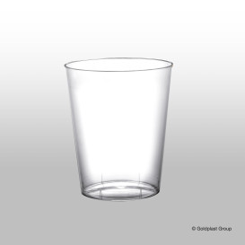 Copo Plastico Moon Cristal Transparente PS 320ml (20 Uds)