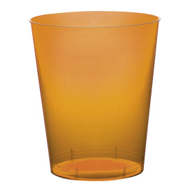 Copo Plastico Moon Cristal Laranja Transp. PS 350ml (400 Uds)