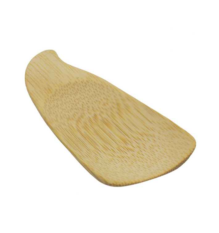 Colher Bambu Degustação 10x4cm (144 Uds) Colher Bambu Degustação 10x4cm (144 Uds)