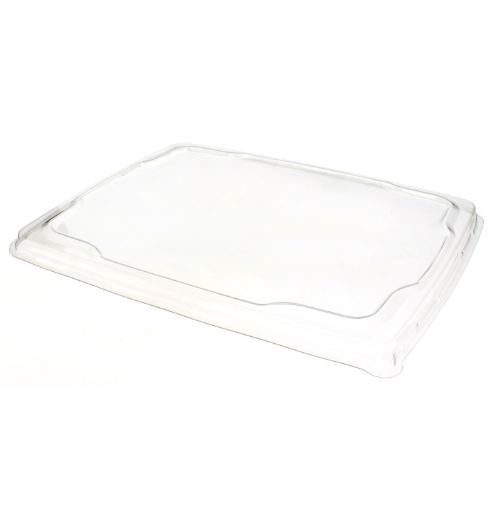 Tampa Rasa Plastico Trasp. Bandeja 316x265mm (25 Uds)