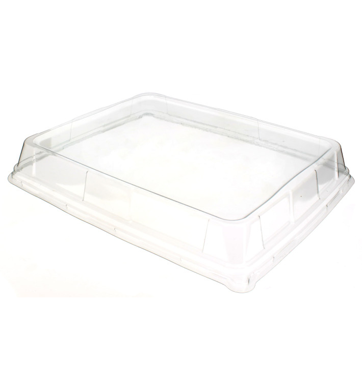 Tampa Alta Plastico Trasp. Bandeja 316x265mm (25 Uds) Tampa Alta Plastico Trasp. Bandeja 316x265mm (25 Uds)