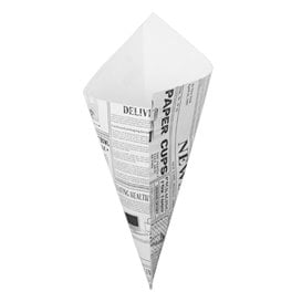 Cone de Papel Antigordura 240mm 100g  (2.000 Uds)
