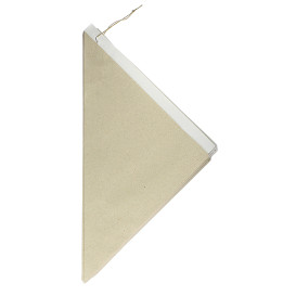 Cone de Papel Kraft 340mm 400g (1.000 Uds)