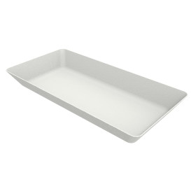 MiniBandeja de Cana de Açúcar Branco 13x7cm (50 Uds)