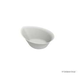 Tigela Gota de Cana-de-açúcar Branco 10x8cm (600 Uds)