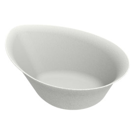 Tigela Gota de Cana-de-açúcar Branco 10x8cm (600 Uds)