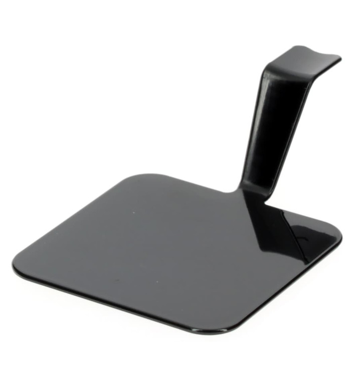 Prato Degustação "Gourmand" Preto 4x4cm (50 Uds) Prato Degustação "Gourmand" Preto 4x4cm (50 Uds)