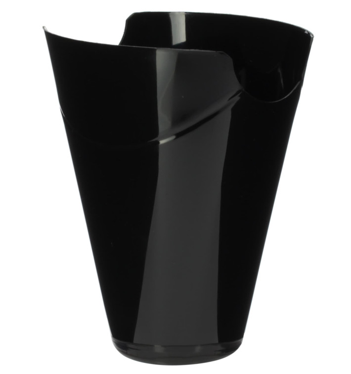 Embalagem Degustação "Click-Clack" PP Preto 80ml (400 Uds) Embalagem Degustação "Click-Clack" PP Preto 80ml (400 Uds)