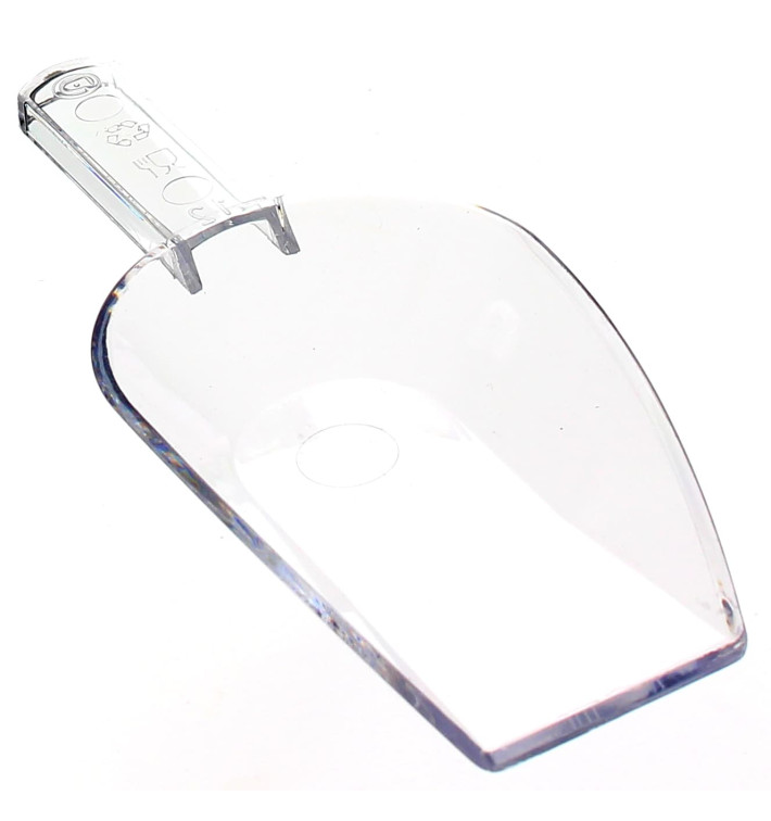 Colher Degustação "Pala" Transparente 90 mm (20 Uds) Colher Degustação "Pala" Transparente 90 mm (20 Uds)