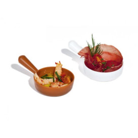 Mini Caçarola Degustação PP Ø5,5x1,8cm (50 Uds)